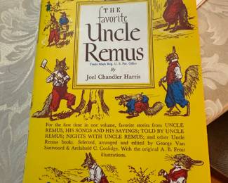 Lots of great books, including this darling uncle Remus edition