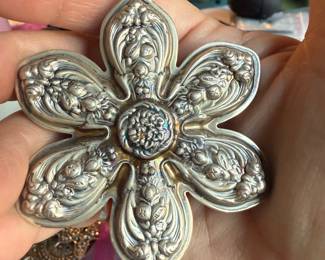 First Edition Reed Barton Sterling Snowflake ornament