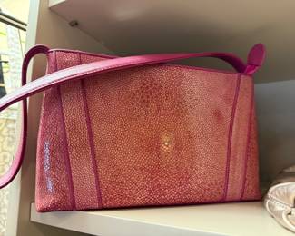 Sting Ray skin purse