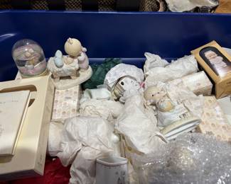 Many Precious Moments figurines