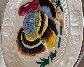 Vintage turkey platter