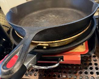 Cast-iron, and other skillets