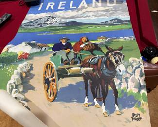 Nice selection of vintage Airline posters