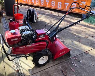 Honda tiller used once