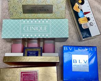 New old stock perfumes and candles never used