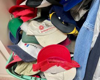 Ball caps galore