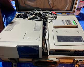 Original Betamax 2 piece set with case and remote
