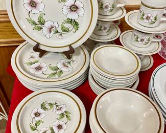 Mikasa stone craft “Morning Dew” dishes