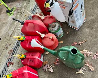 Gas cans and sprayers
