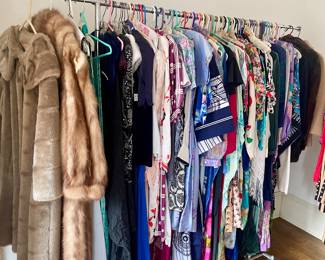 Furs and vintage clothes