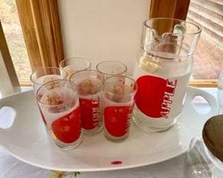 Cute juice pitcher and glasses