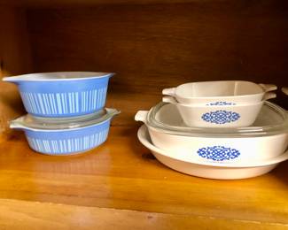 “Bar code” rare Pyrex and Corningware