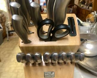 Chicago Cutlery complete knife set