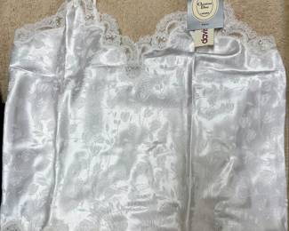 Vintage Christian Dior cami and slip with tags. Bra and panty set also available.