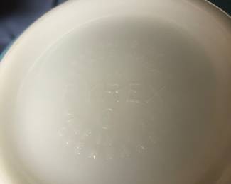 Vintage Pyrex mark