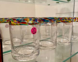 Block Crystal glasses