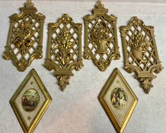 Vintage Syroco decor