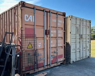 Two 40' shipping containers. Great, dry storage!