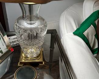 Crystal table lamp