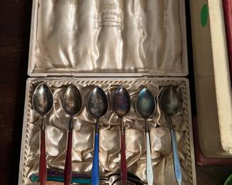 Norwegian silver tea spoon