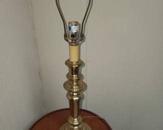 Vintage Mercury Brass Lamp with shade