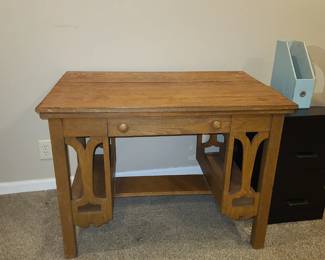Vintage arts and crafts style desk...beautifully kept!