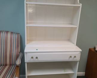 Vintage Bookshelf /Desk combo