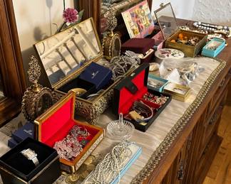 Costume jewelry some sterling