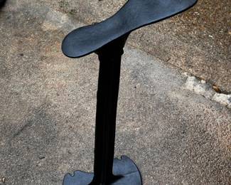 Antique Cast Iron Cobblers Shoe Stand
25” tall