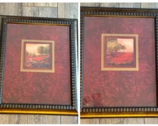 106 2CoordinatingWorksofArtbyJillSchultzMcGannon