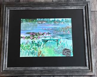 114 ReproductionofClaudeMonetsWaterLillySeries