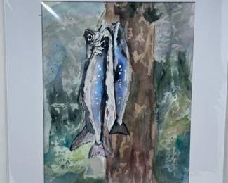 68 ReproductionofWinslowHomersAdirondackCatchbyBarbParsloe