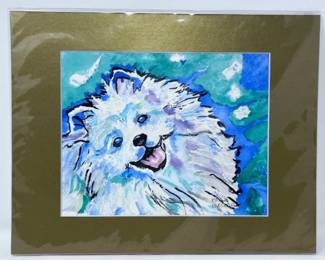 76 GazingPomeranianbyBarbParsloe