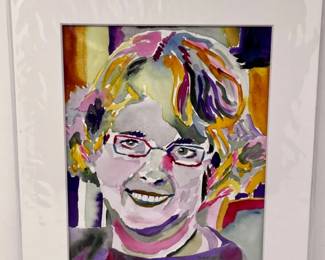 93 ColorfulPortraitofWomanbyBarbParsloe