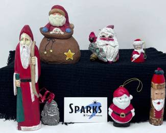 173 SantaClausOrnamentCollection