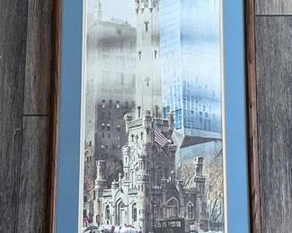50 ChicagoWaterTowerPrintbyDaveRiebe