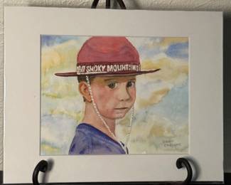 12 GreatSmokyMountainsRangeranOriginalWatercolorbyBarbParsloe