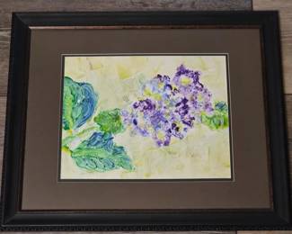 108 OriginalAcrylicPaintingOfHydrangeasByBarbParsloe