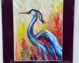 61 AnOriginalReproductionofSteadyGazeHeronbyMarionRose