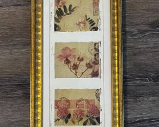 165 VintagePinkFloralPostcardPrints