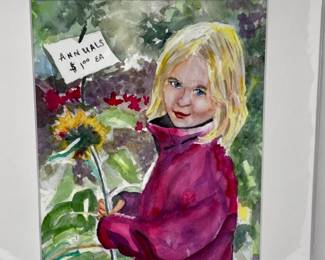 79 FarmersMarketAnOriginalWatercolorbyBarbParsloe