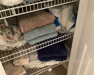 Some of the linens available.