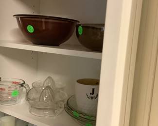 Just a few of the many bowls and dishes available.