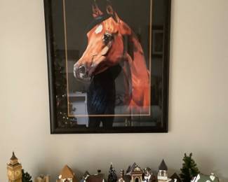 One of the most beautiful pictures of a horse and professionally framed and matted. Looks like he could talk to you.