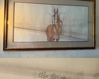 1977 Signed/Numbered P. Buckley Moss Print