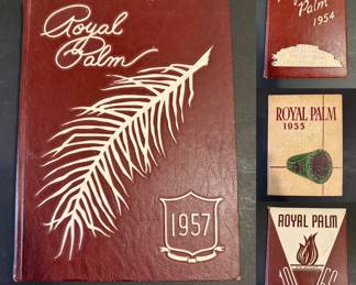 1954-57 Royal Palm Year Books