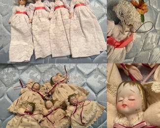 Doll Christmas Ornaments 