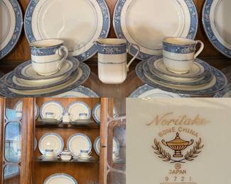 5 pc Place Setting Service for 8   #9721 Randolph Noritake Bone China Japan 