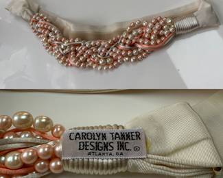 Vintage 80’s Carolyn Tanner Designs Beaded Belt