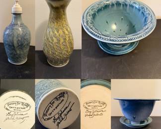 Signed Pottery by Pottery For Living 